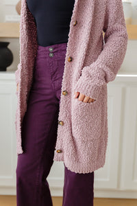 Soft Wisteria Hooded Cardigan-Womens-Villari Chic, women's online fashion boutique in Severna, Maryland