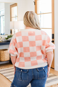 Start Me Up Checkered Sweater-Womens-Villari Chic, women's online fashion boutique in Severna, Maryland