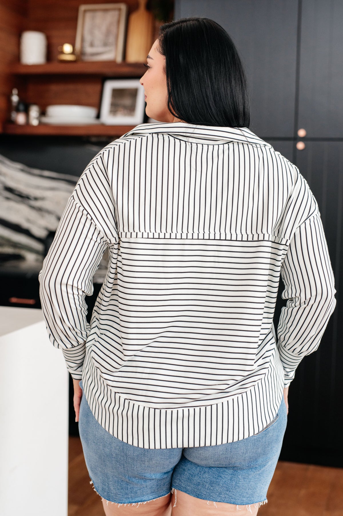 Striped Serendipity Pullover-Womens-Villari Chic, women's online fashion boutique in Severna, Maryland