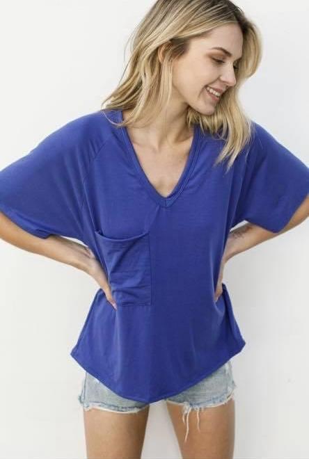 Super Soft Basic V-Neck Tee - 3 Colors!-Villari Chic, women's online fashion boutique in Severna, Maryland