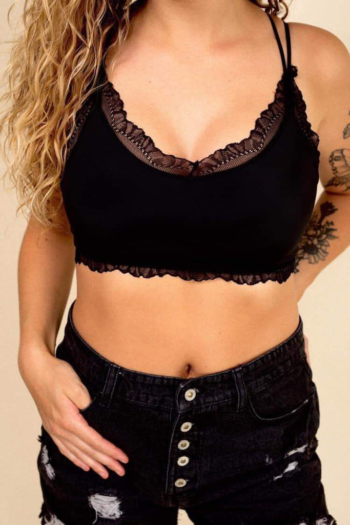 The Lily Original Lace Bralette - 3 Colors!-Villari Chic, women's online fashion boutique in Severna, Maryland