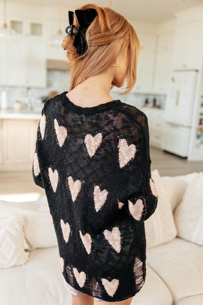 Tough Love Distressed Sweater-Womens-Villari Chic, women's online fashion boutique in Severna, Maryland