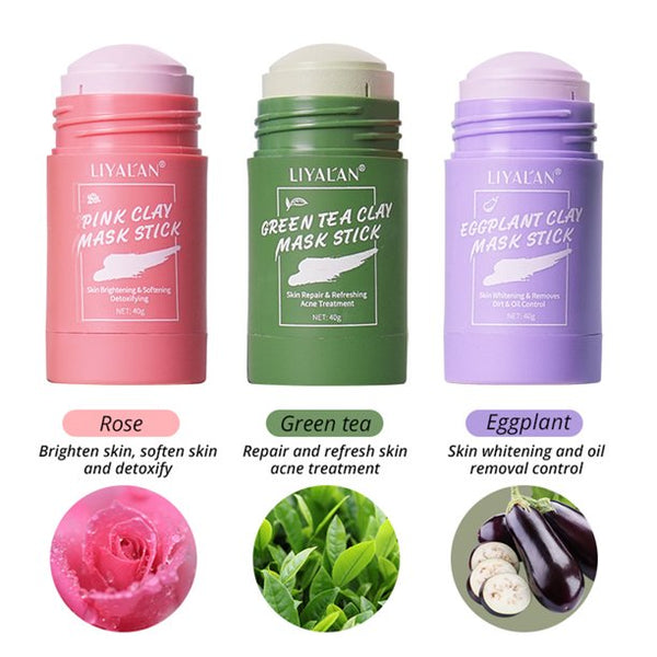 Green Tea Clay Mask Stick-Villari Chic, women's online fashion boutique in Severna, Maryland