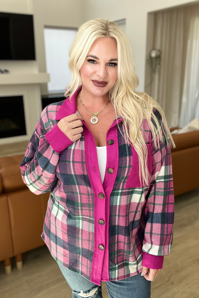 Playful in Plaid Shacket-Womens-Villari Chic, women's online fashion boutique in Severna, Maryland
