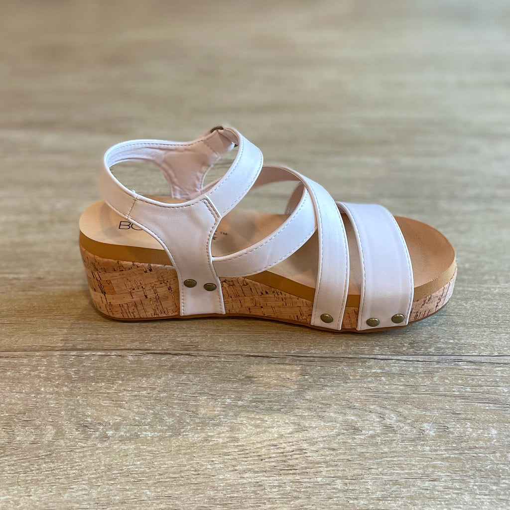 Corky's Sun Down Wedge in Ivory-Villari Chic, women's online fashion boutique in Severna, Maryland