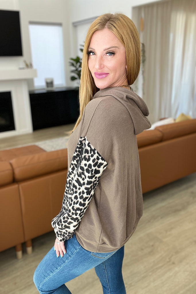 Here & There Leopard Print Hoodie-Womens-Villari Chic, women's online fashion boutique in Severna, Maryland