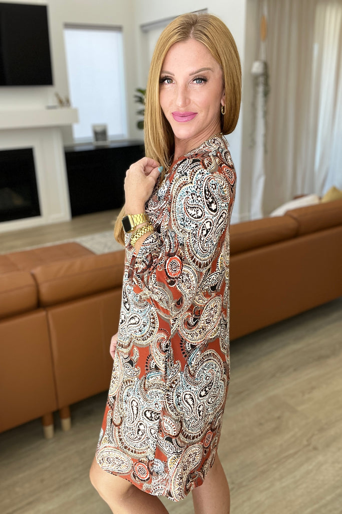 Precisely Why Paisley Dress-Womens-Villari Chic, women's online fashion boutique in Severna, Maryland