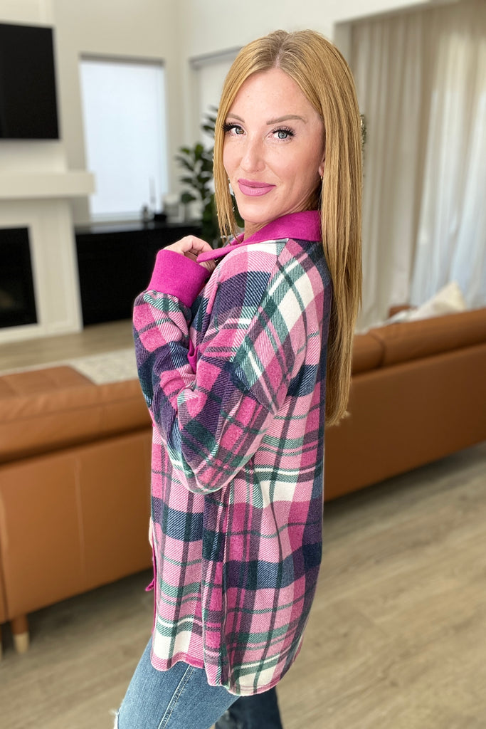 Playful in Plaid Shacket-Womens-Villari Chic, women's online fashion boutique in Severna, Maryland
